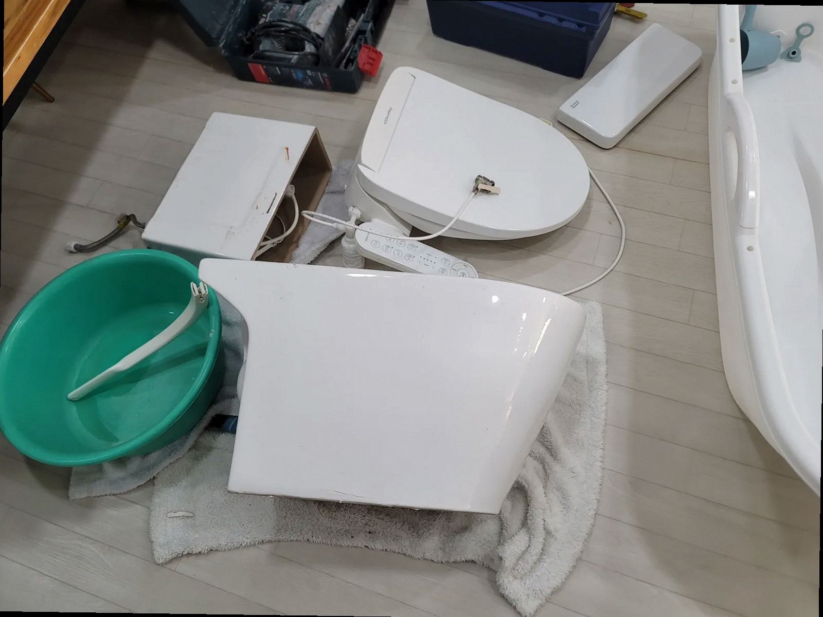 천안시 서북구 백석동 수도관부속교체 누수탐지 현장 이미지